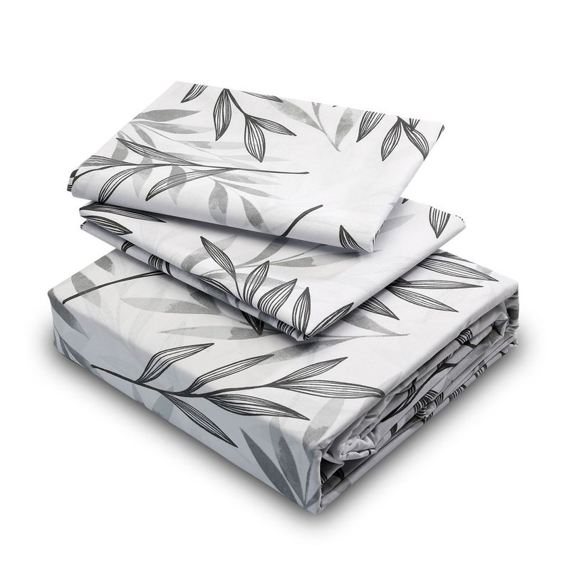 Juego de Sabanas T144 2 Plazas Ambrosia Grey-1