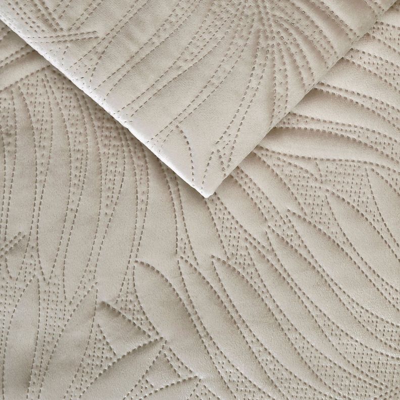 Quilt Liso Velvet Ibiza Crudo 1,5 Pzas-2