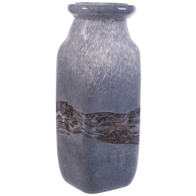 Jarrón Decorativo Saturno Grey Alto-0