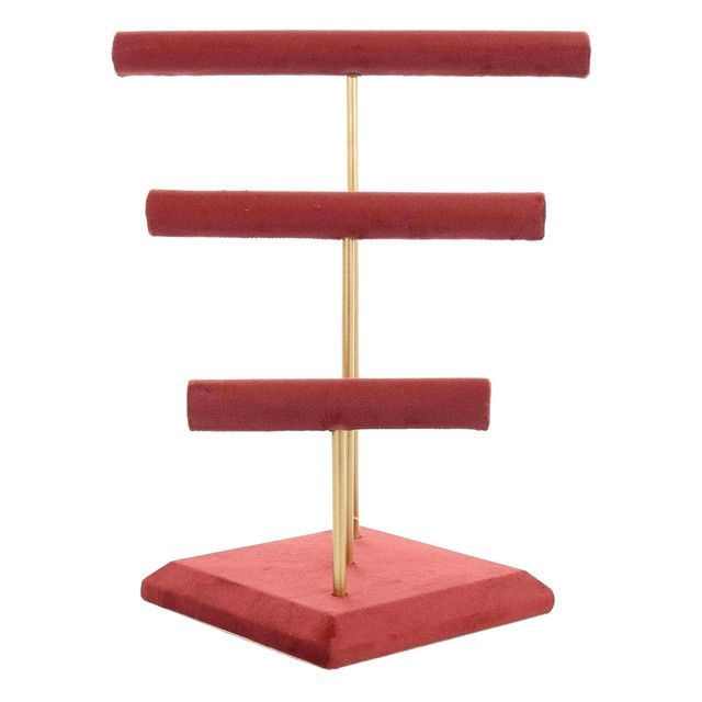 Joyero Decorativo Velvet Triple-0