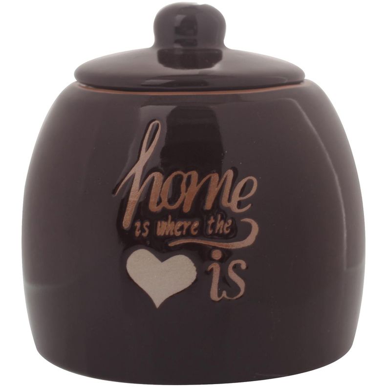 Envase Decorativo con Tapa Home Cafe