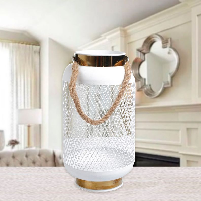 Fanal Decorativo Padova Gold-3