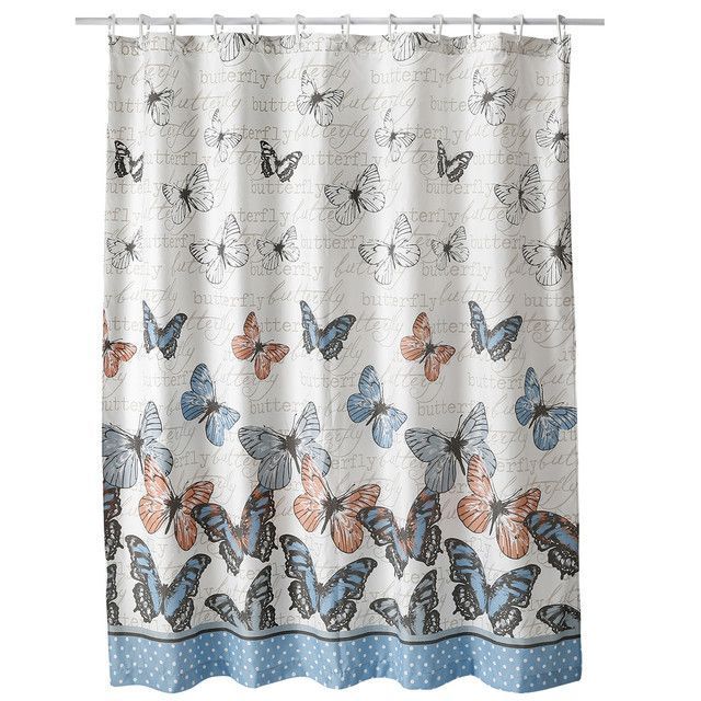 Cortina para Baño Diseño Spring con Forro-0