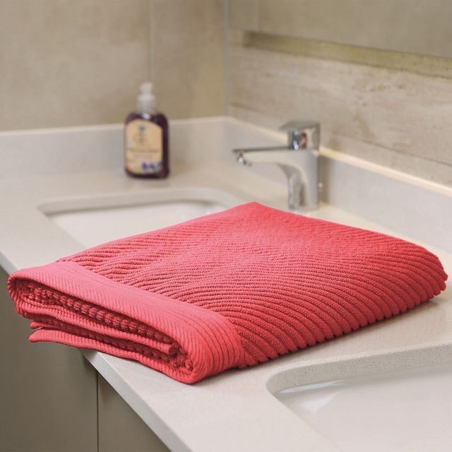 Toallón de Baño Jacquard Coral-2