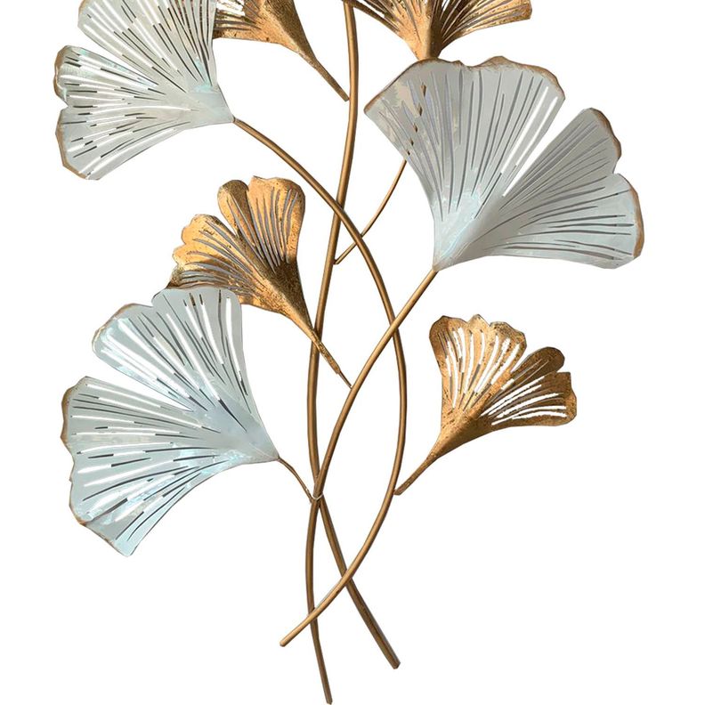 Placa Mural Decorativa  Gingko-1