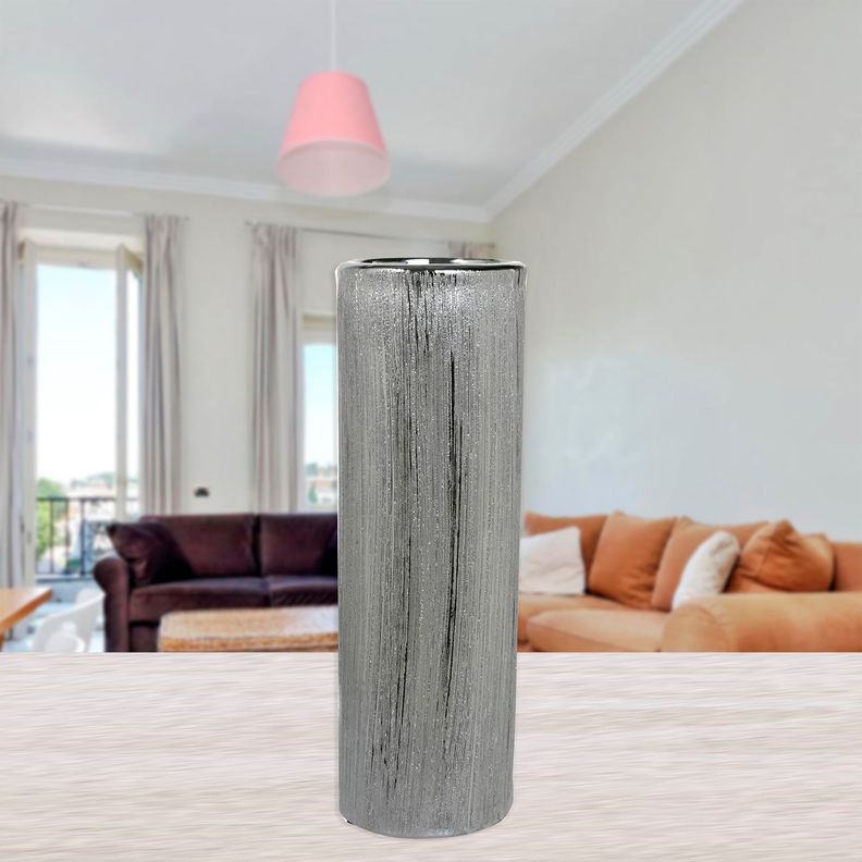 Jarrón Decorativo Hannover Silver-3