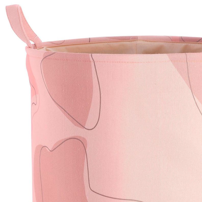 Cesta Decorativa Para Ropa Pink -2