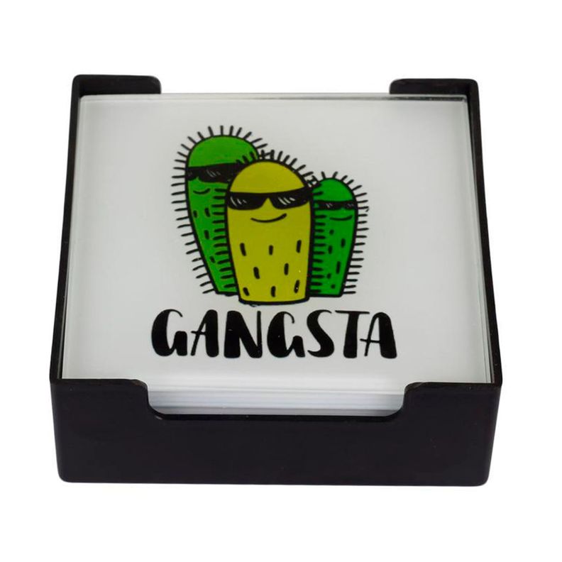 Set de Posavasos Cactus Cool 7 Piezas-0