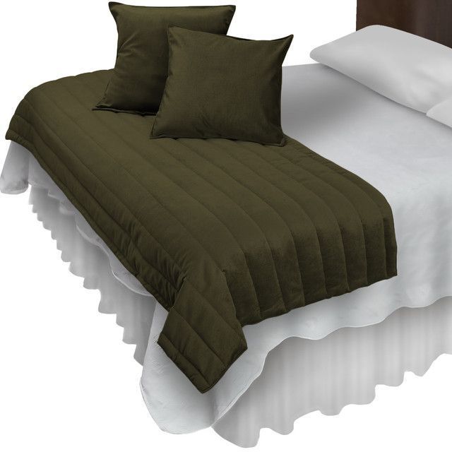 Piecera Con Fundas Velvet Brown Reversible-0