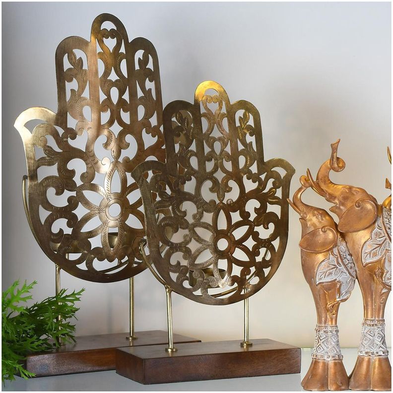 Figura Decorativa Fatima Amalfi Gold-3