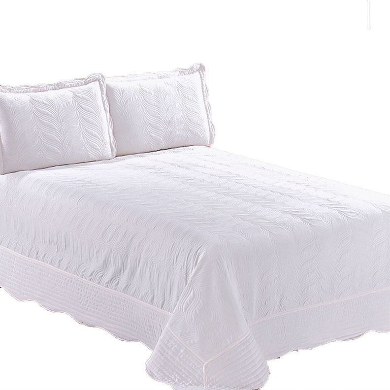 Quilt Bordado 1,5 Plaza Versailles Blanco