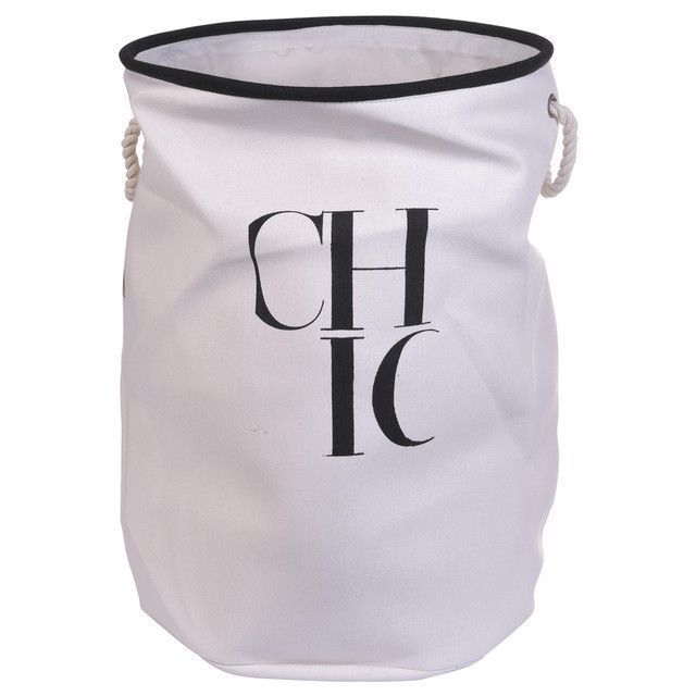 Cesta Decorativa Para Ropa Chic-0