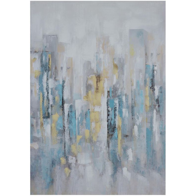 Cuadro Decorativo City Blue 100 x 70-0