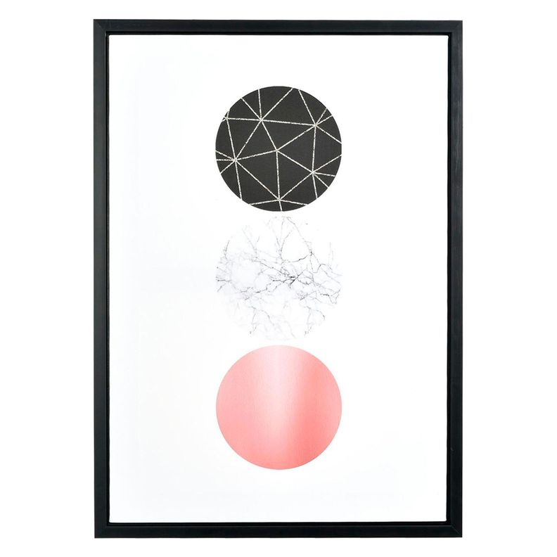 Cuadro Decorativo Esferas Carrara 50 x 70 Cms. Surtido
