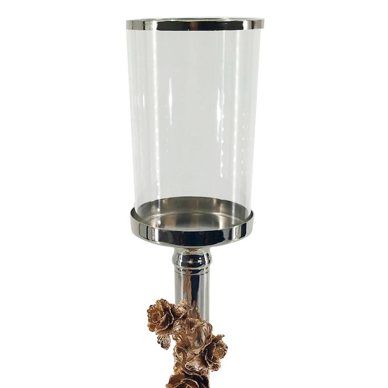 Portavela Decorativo Ginebra Silver-2