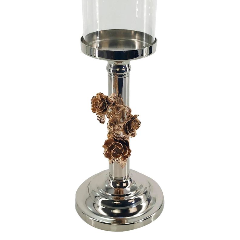 Portavela Decorativo Ginebra Silver-1