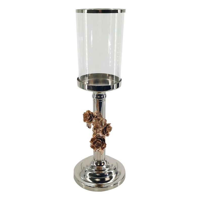 Portavela Decorativo Ginebra Silver-0