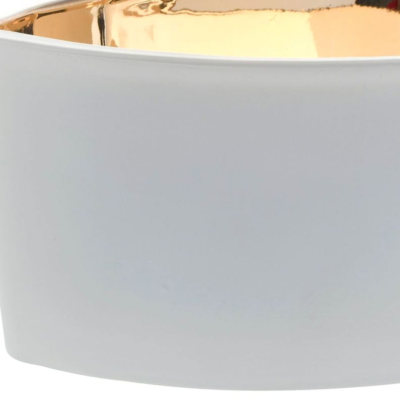Centro de Mesa Decorativo Austria Ovalada Gris-1