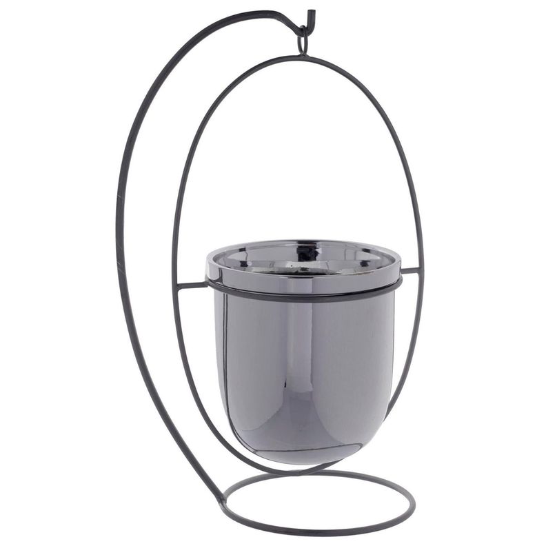 Maceta Decorativa Pendulo Silver-0