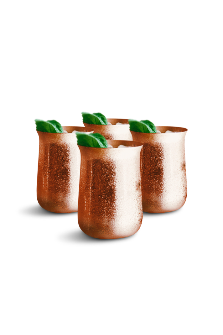 SET VASOS CACHAI 100% COBRE-0