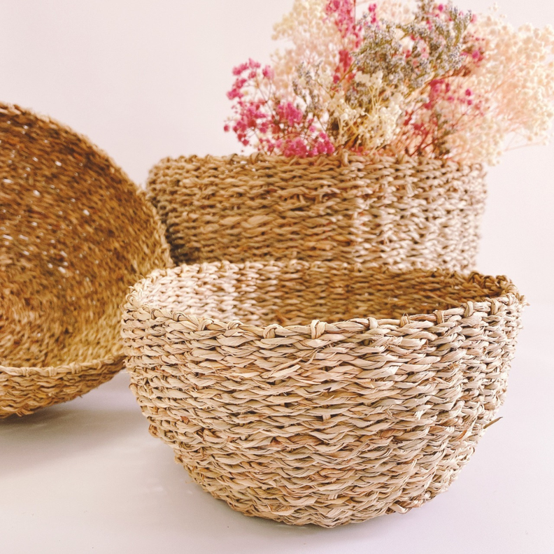 Bowl Tejido Fibras Naturales M-1