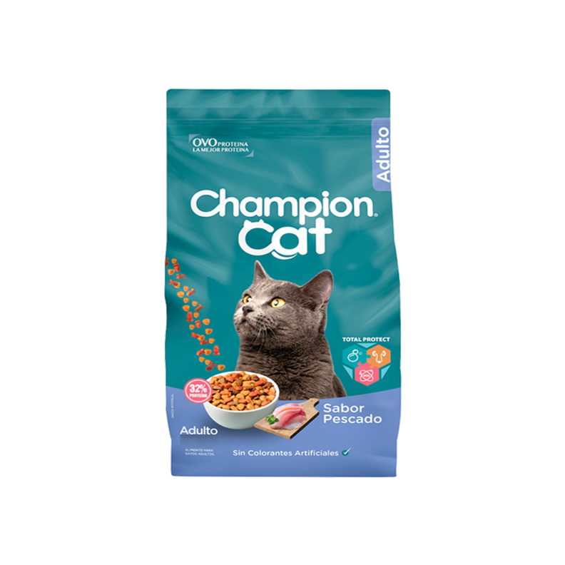 Champion Cat Adulto Pescado 20 kg.-0