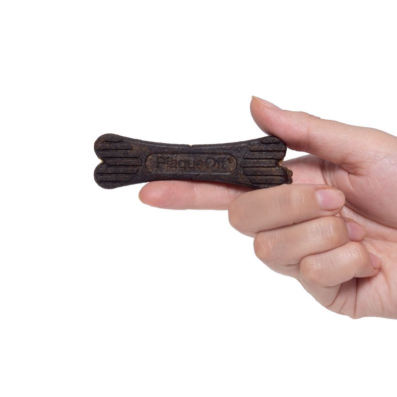 Huesos Mini Cuidado Dental sabor Arándanos 340 Grs. (20 Un.) - Plaque Off-3