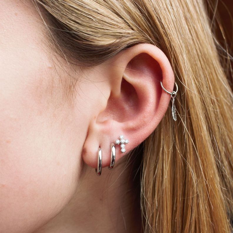 Aros cruz circones PHILIPPA JOYAS-1