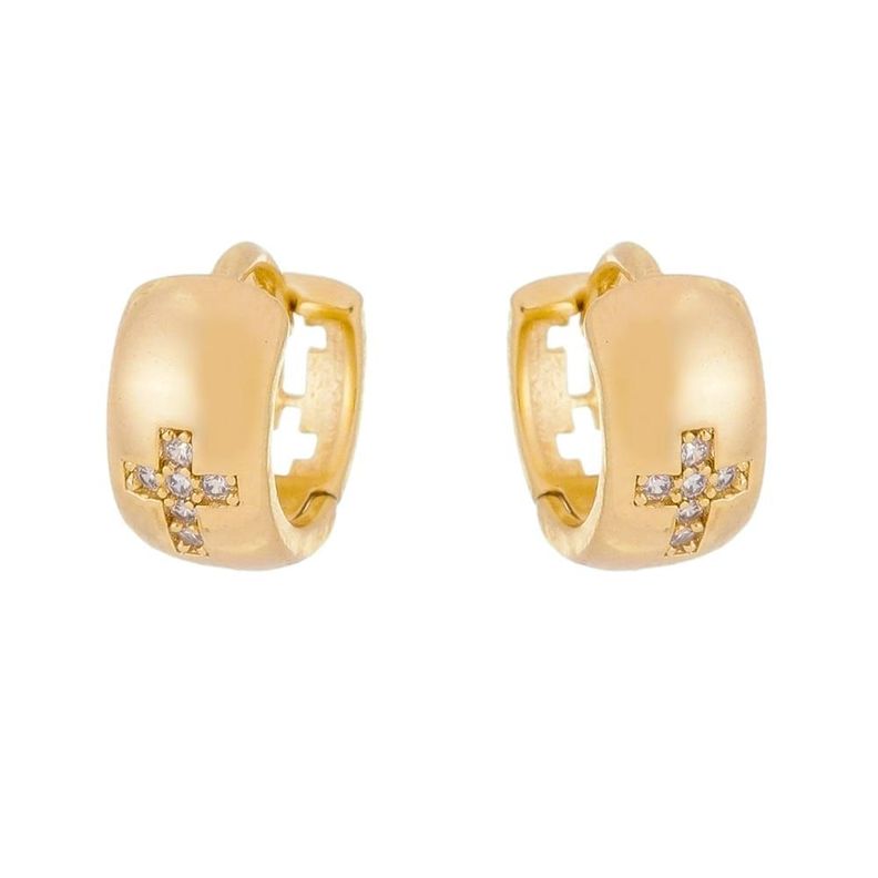 Argolla Cruz 8 mm PHILIPPA JOYAS-0