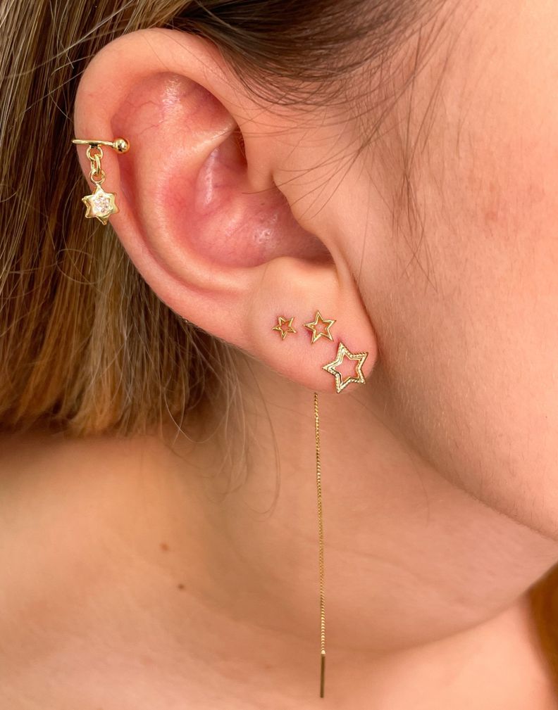 Aros Cadena Estrella PHILIPPA JOYAS-1
