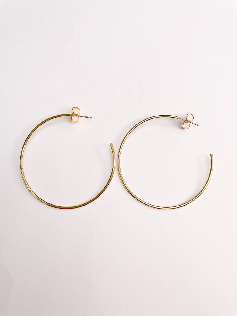 Argolla Simple Ana 47 mm - PHILIPPA JOYAS-0
