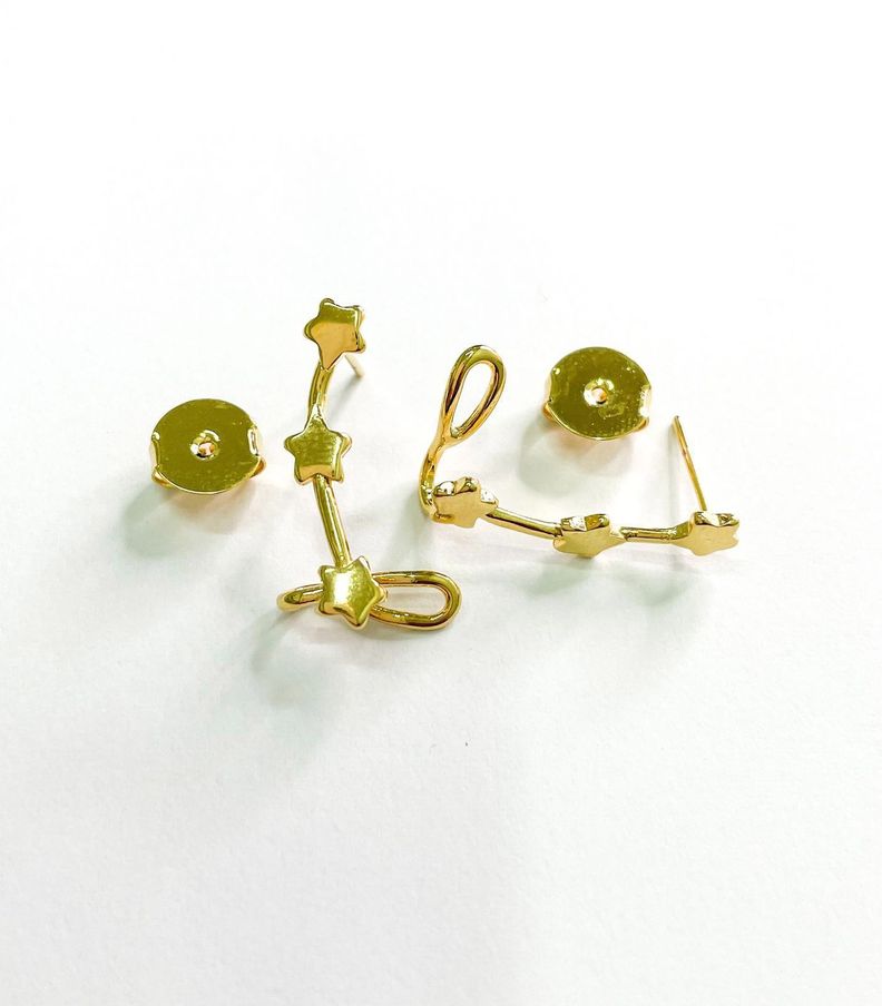 Aros trepadores estrellas PHILIPPA JOYAS-0