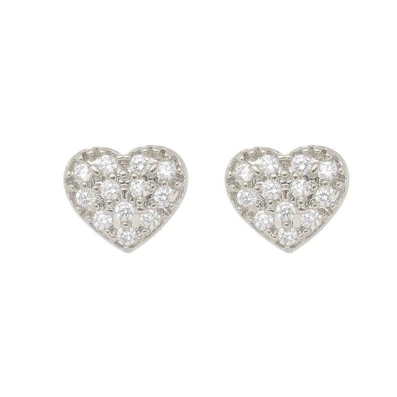 Aros corazón circones PHILIPPA JOYAS-0