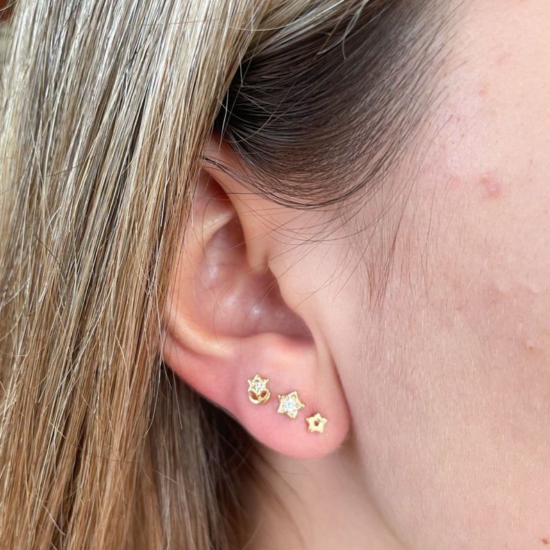 Aros rayo liso PHILIPPA JOYAS-1