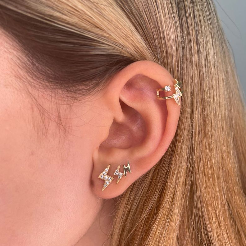 Aros rayo circones M PHILIPPA JOYAS-1