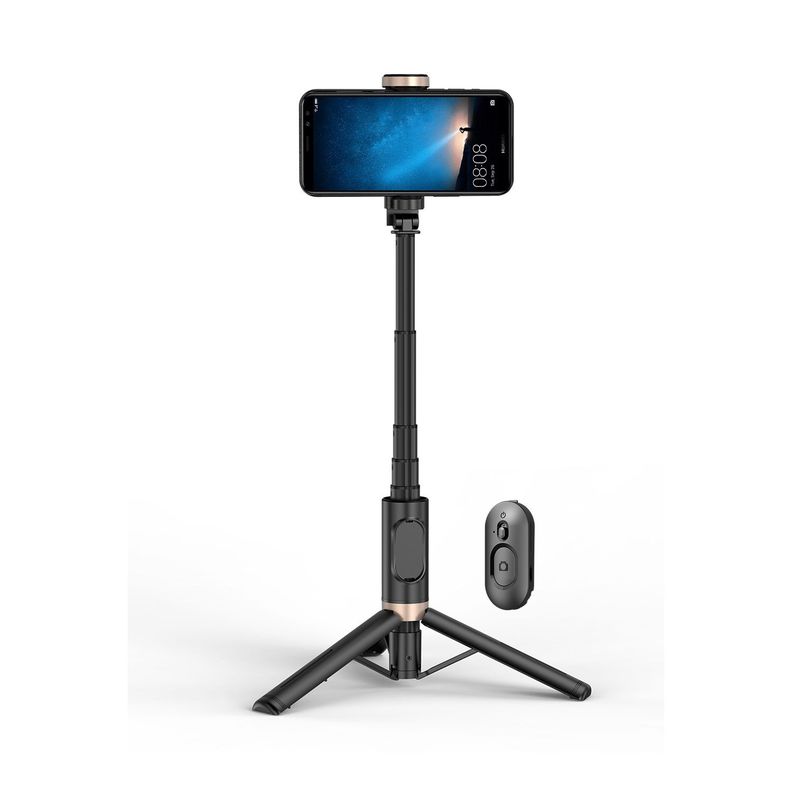 Bastón Selfie Trípode Retráctil con Control Remoto Bluetooth Q12-4