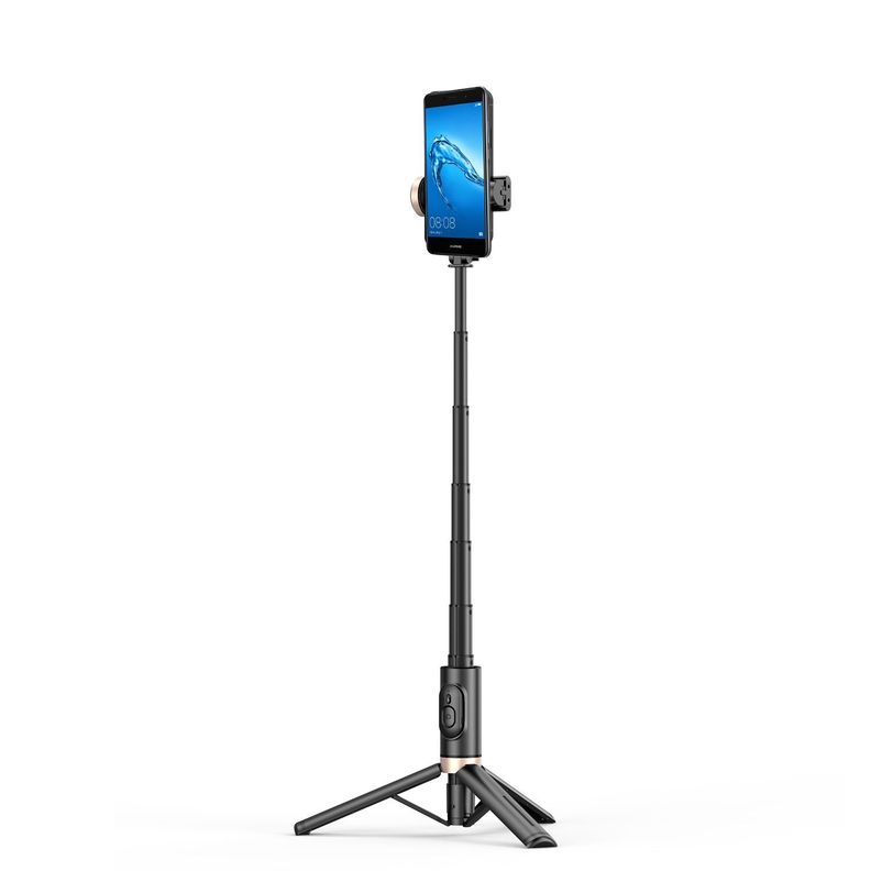 Bastón Selfie Trípode Retráctil con Control Remoto Bluetooth Q12-6