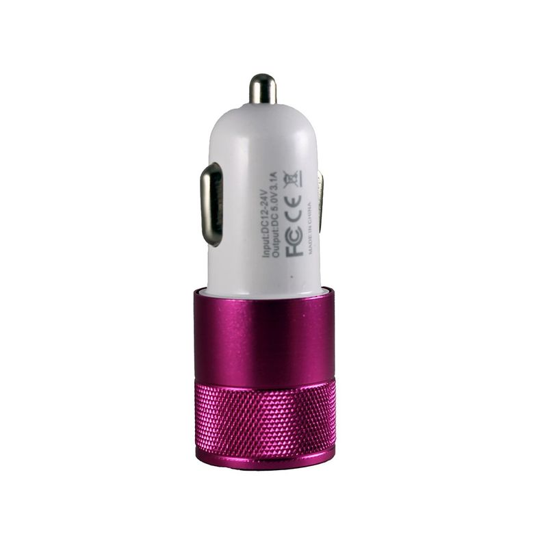 Cargador Tipo C / USB 3.1 Portátil para Vehículos Universal-1