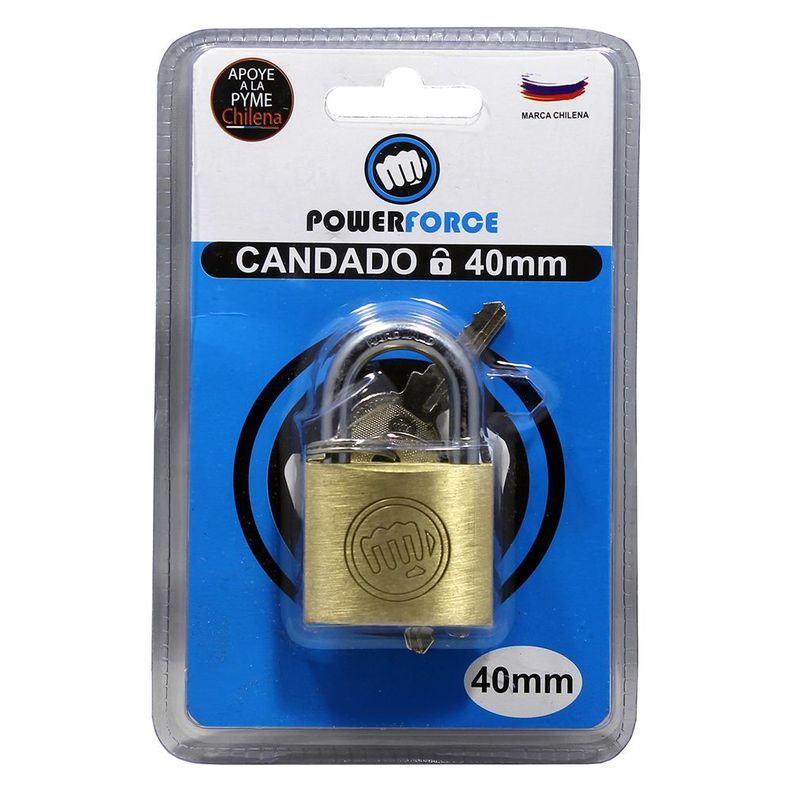 Candado de 40mm. Cuerpo de Bronce Macizo.-0
