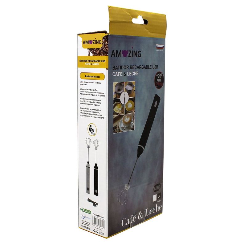Batidor recargable USB. Amazing-5