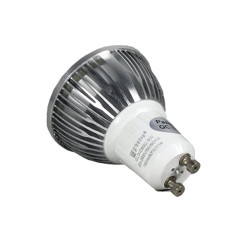 Ampolleta Led de 5W. GU10.Luz Cálida/ X 6 Unidades-3