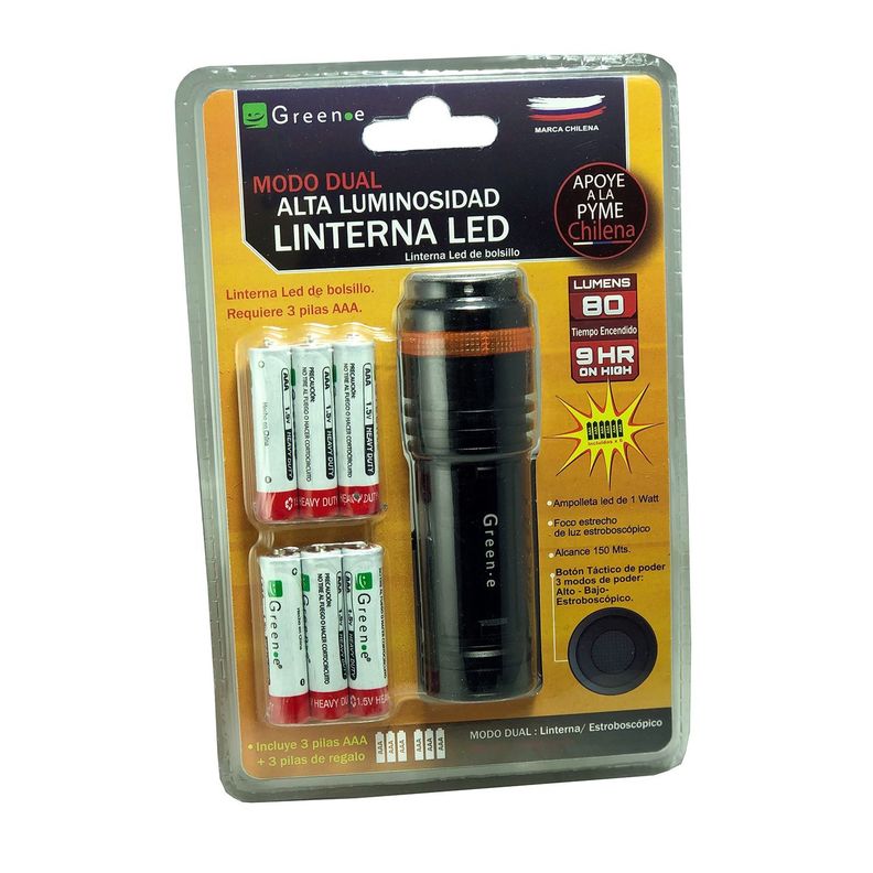 Linterna Led Command. 80 Lúmenes-0