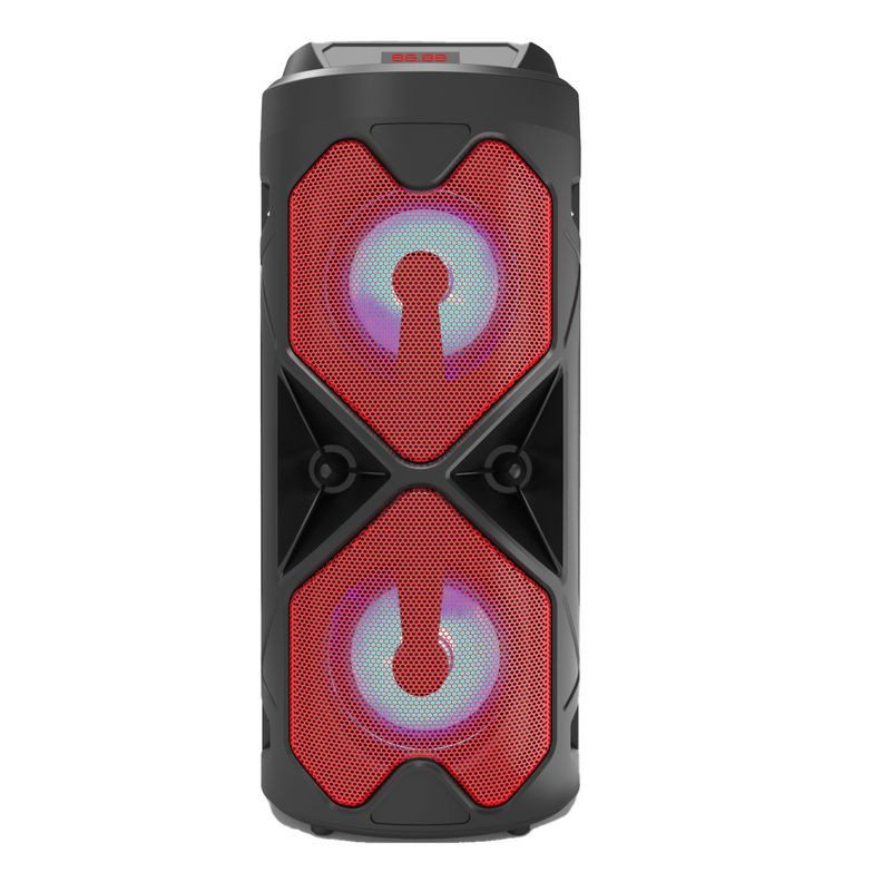 Parlante Bluetooth karaoke inalámbrico. Big Pro 500 RED-1