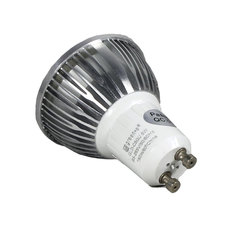 Ampolleta LED 5W GU10 Cálida / X 3 Unidades-3
