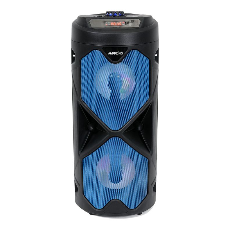 Parlante Bluetooth karaoke inalámbrico. Big Pro 500. Blue -1
