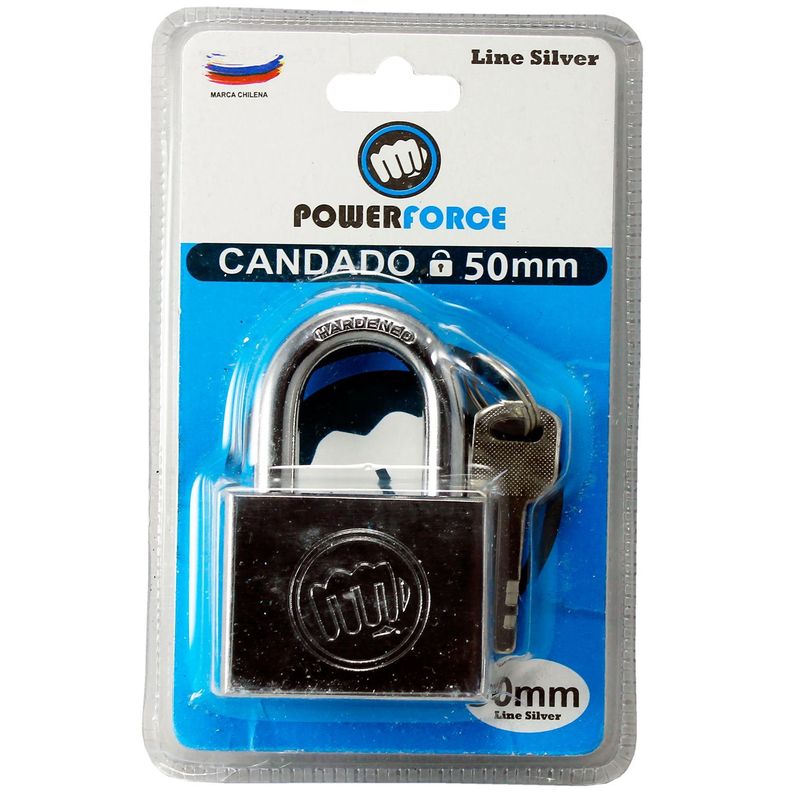 Candado de Acero de 40mm. Terminación Cromada-2
