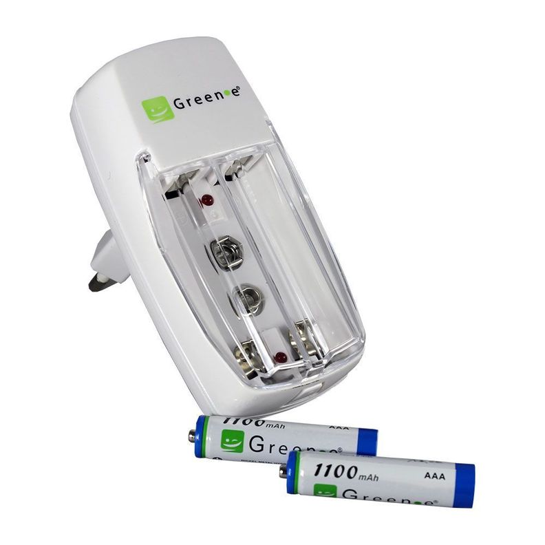 Cargador Para Pilas Recargables AAA Y AA-1