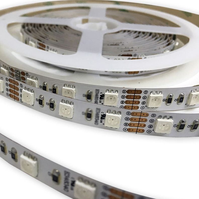 KIT CINTA LED FLEXIBLE 60LED/M SMD5050 12VDC INTROTECH-1