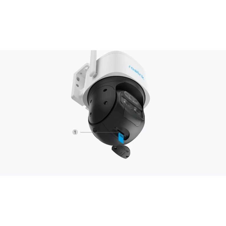 CAMARA SEGURIDAD EXTERIOR WI FI PAN/TIL 355 HD 4K DETEC MOV RECARG REOLINK  TRACKMIX (B770)-1