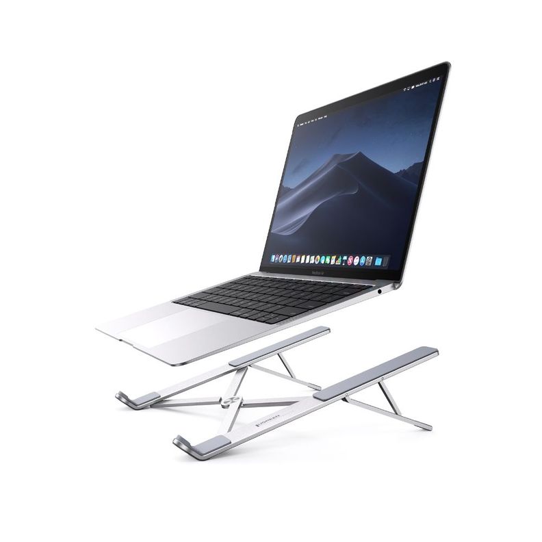 ALZADOR PLEGABLE PORTATIL PARA NOTEBOOK 17.3 MAX ALUMINIO SILVER UGREEN LP451-0